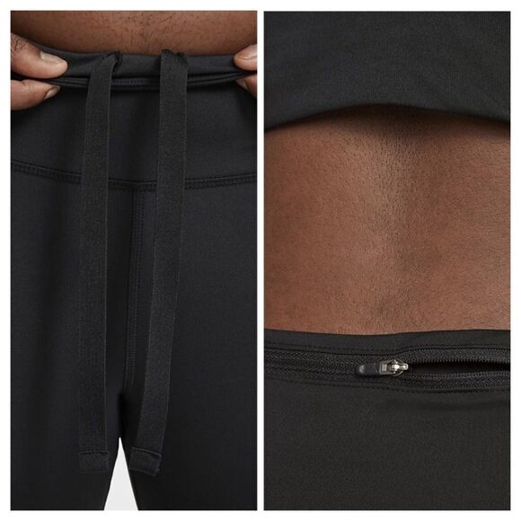 Nike Fast Crop Running Capri Leggings Size Sm - Picture 2 of 11